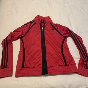 Adidas Magenta Zip up jacket